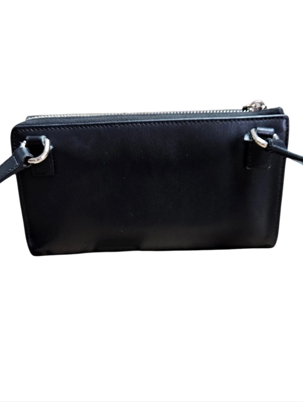 Dolce & Gabbana | DG Logo Leather Accordion Crossbody | Black - Picture 6 of 16